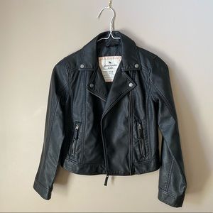 Abercrombie Kids Faux Leather Jacket